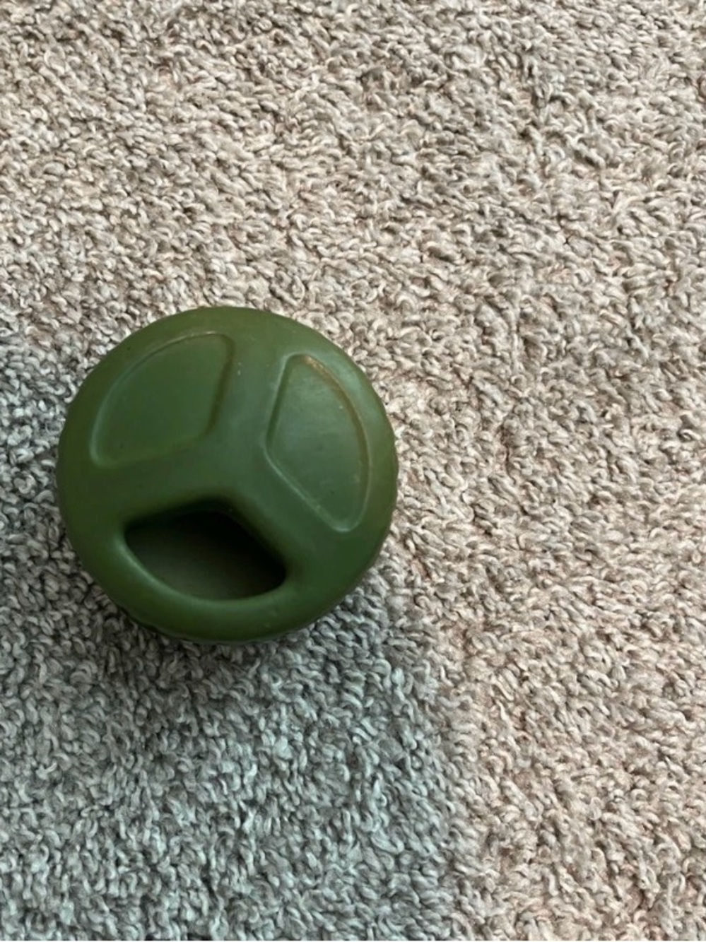 Olive Green super chewer toy
